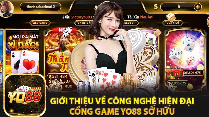 Giới thiệu về công nghệ hiện đại cổng game Yo88 sở hữu 