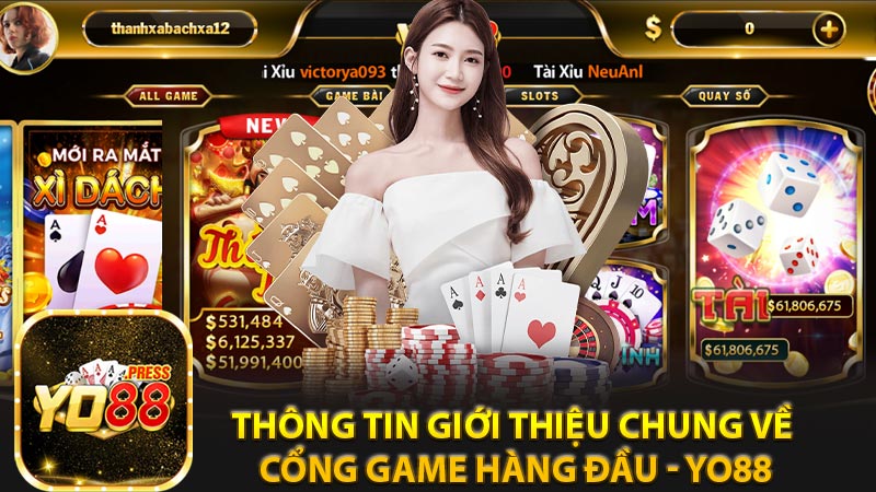 Thông tin giới thiệu chung về cổng game hàng đầu - YO88